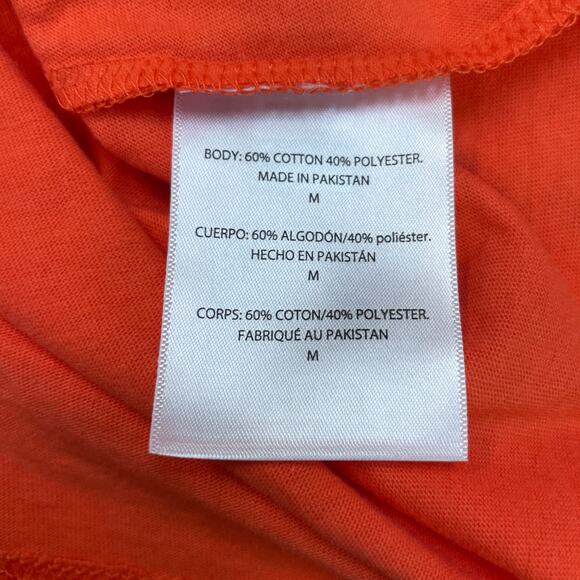 Rivalry Threads 91 NCAA Clemson Tigers Women's Crew Neck T-Shirt Orange Size M - Picture 4 of 5